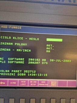Elektroerozivní hloubička STRATHCLYDE 5 - 9