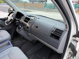 VW Transportér 2.5 TDI 128kw, manuál,2008,klima,ČR 1.majitel - 9