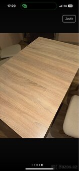 Jídelní stůl + 4 židle - 9