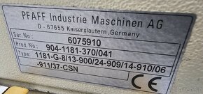 šicí stroj PFAFF 1181 - 9