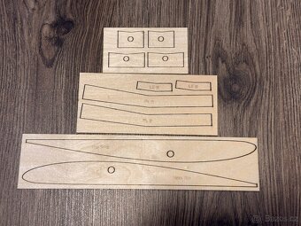 Stavebnice RC větroně Bird of Time 118” + vytištěný plán - 9