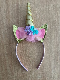 Šaty jednorožec, velikost 130 - 9