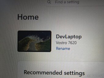 Notebook Dell Vostro 7620 - 9