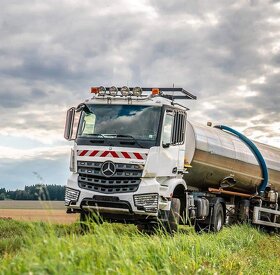 Mercedes actros traktor + cisterna 27m3 - 9