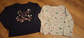 Dívčí trička s dlouhým rukávem, svetřík, mikina - 9