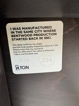 Zánovní křesla TON Merano IHNED K POUŽITÍ 3 kusy - 9