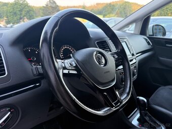 VW SHARAN 2.0 TDi DSG NAVI KAMERA WEBASTO TAŽNÉ 7 MÍST - 9