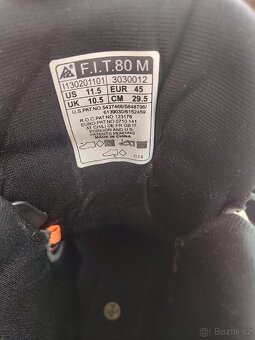 Prodám kolečkové brusle K2 F.I.T. 80 velikost 45 - 9