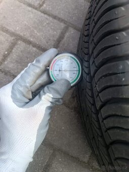 310. Originál ALU kola Ford (Kuga) 5x108 R17 s TPMS - 9