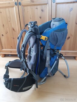 Krosna,nosítko Deuter Comfort II,stříška,pláštěnka,stupačky - 9