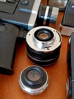 FOTO konvolut-fotoaparáty, blesky, objektivy, filtry, kamera - 9