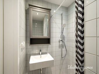 Pronájem bytu 1+kk, Hybešova, Karlín, 19200 Kč/měs, 33 m2 - 9