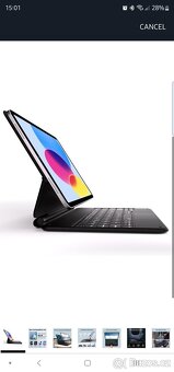 Pouzdro s klávesnicí a trackpadem, Dracool pro iPad 10. gen - 9