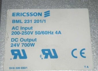 NAPÁJECÍ ZDROJ 24V 700W BML 231 201/1 ERICSSON - 9