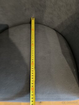 Klubové křeslo - šedé - 9