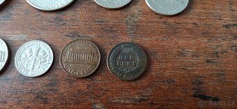 USA sada, lot Amerických mincí. - 9