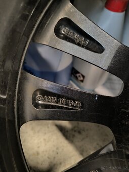 ALU kola Mercedes E 5x112 r18 Originál,zim.pneu+TPMS - 9