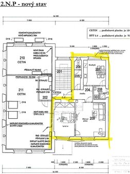Pronájem byty 2+1, 65 m2 - Přelouč, ev.č. 00640 - 9