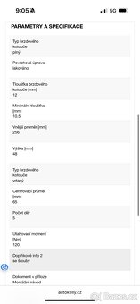 Brzdové kotouče a destičky Brembo Xtra - 9