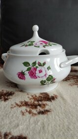 Mísa polévková - 2 ks - růže 3 + 1,2 litru Kahla - 9