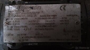 Elektromotory 400 V s převodovkou - 9