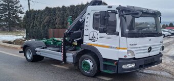MERCEDES-BENZ ATEGO 1222 hákový nosič + hydr. ruka - 9