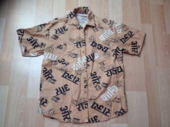 Pánská košile s krátkým a dlouhým rukávem-vel. L/XL - 9