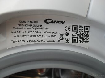 MINI/SLIM CANDY PRAČKA-4KG,LCD,MALÉ ROZMĚRY,RYCHLÉ PROGRAMY - 9