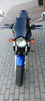 Kawasaki ER5 - snížené i originální sedlo a příslušenství - 9