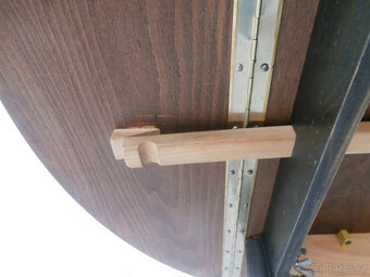 Stůl kulatý RETRO skládací za 500 kč - 9