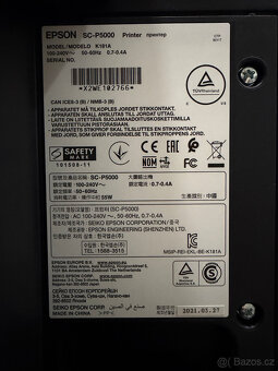 A2 Epson SureColor SC-P5000 + SW RIP, zánovní - 9