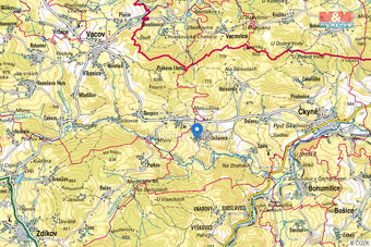 Prodej pozemku k bydlení, 4780 m², Čkyně - Onšovice - 9