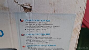 Solární ohřev bazén SLIM 3000 - 9