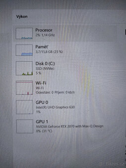 Herní MSI GS65-I7 RTX2070 16Gb 512Gb SSD - 9