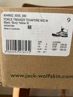 Trekové boty Jack Wolfskin Force Trekker Texapore - 9