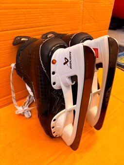 BRUSLE BAUER SUPREME SHADOW TI + NOŽE FLY-TI, 44/8,5 FIT2 - 9