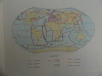 Československý vojenský atlas 1965 vazba v kůži - 9
