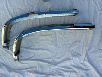 Škoda 100, 110R, 120  - přední nárazník nový chrom - 9
