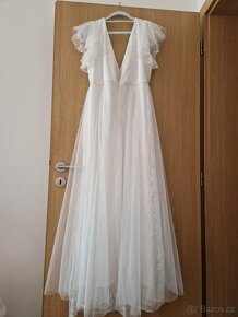 Svatební šaty krajkové - 9