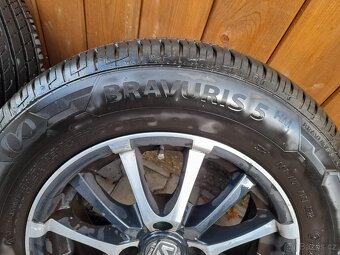 4x al kola 6,5Jx15 H2 + pneu letní 205/65 R15H - 9