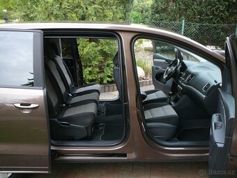 VW SHARAN 2.0 TDI 103KW NAVI WEBASTO OPCPARK ALU SERVISKA - 9