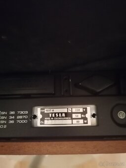 Retro rádiogramofon Tesla Moderato 1037 A - 9