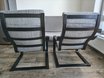 Rozkládací gauč + 2 křesla - 9