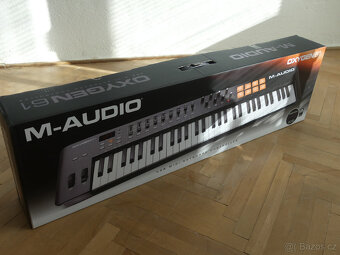 MIDI Klávesy, M-Audio OXYGEN 61 IV+skládací stojan - 9