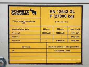 Schmitz CARGOBULL SCB S3T, LOW DECK, ZVEDACÍ NÁPRAVA, NÁPRA - 9