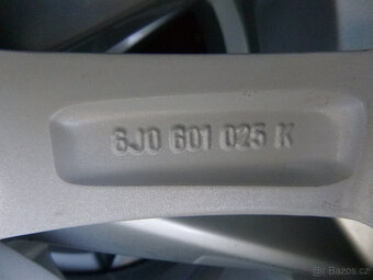 Letní sada alu disky kola originál Seat 5x100 6Jx15 ET38 - 9