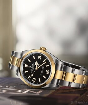 Rolex explorer Oyster, 36 mm, Oystersteel - 9