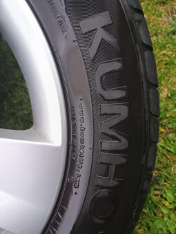 Alu 15" 5x100, Škoda + letní 185/60 r15, fabia 3 - 9
