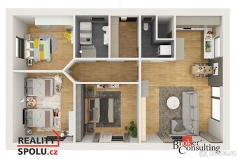 Prodej, domy/rodinný, 112 m2, Všechlapy, Nymburk [ID 63778] - 9