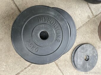 Činky a závaží 150kg - 9